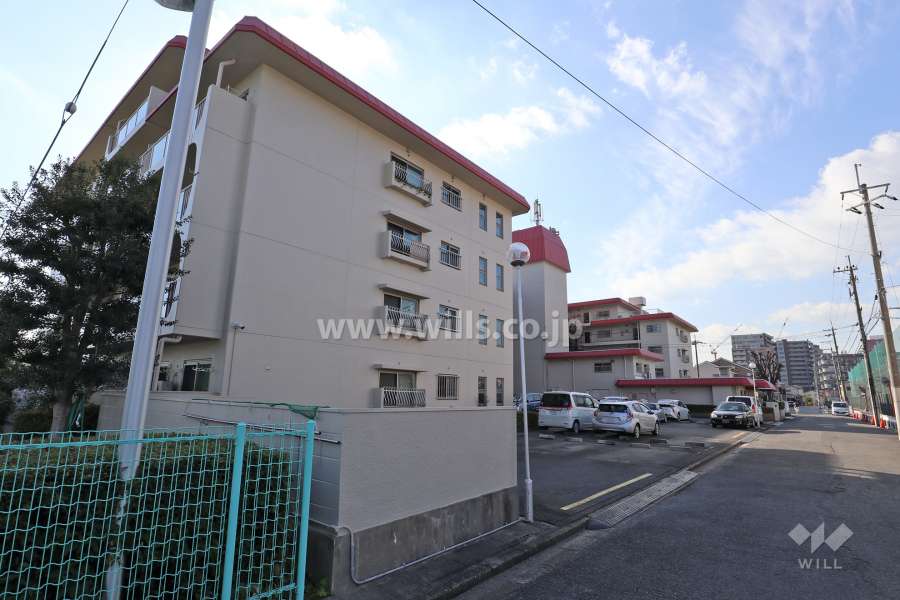 ユニハイム高槻の外観(北東側から)