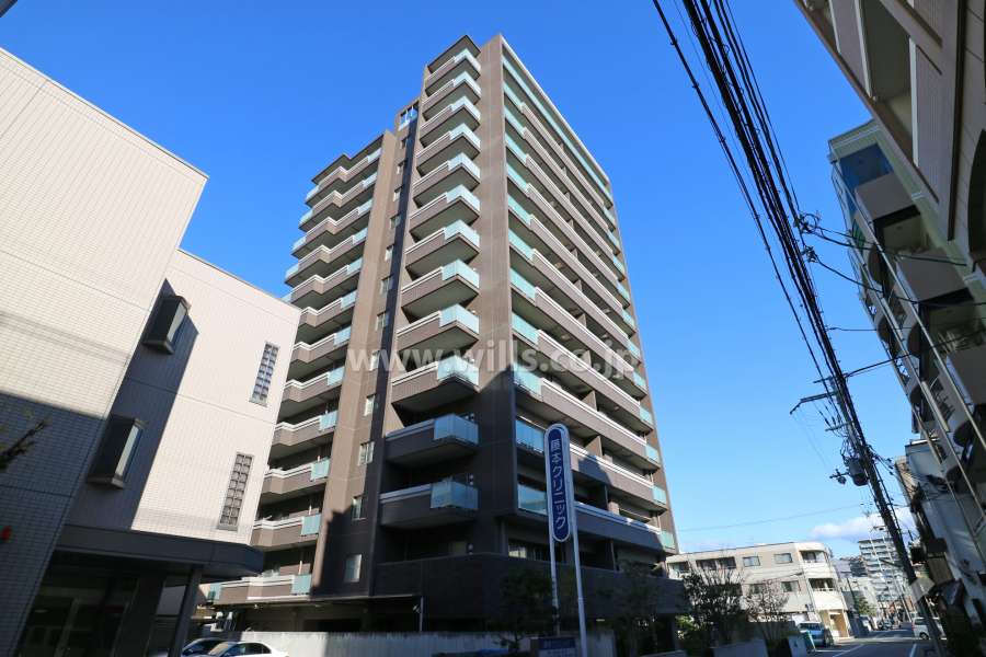 ローレルアイ高槻の外観（南西側から）