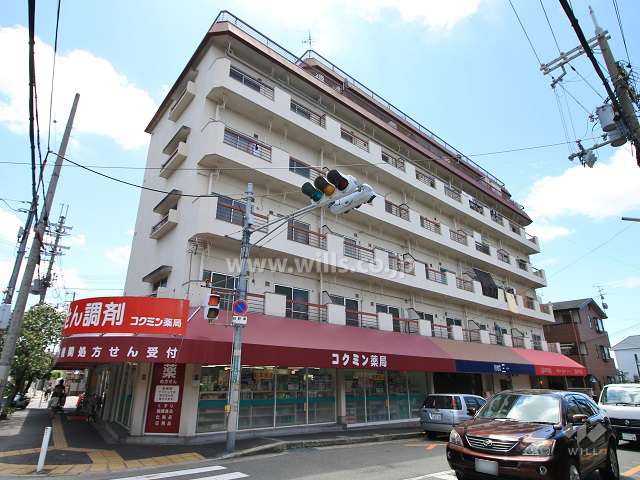 阿武野第一マンションの外観（北西側から）