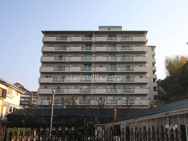 高槻ガーデンハウスの外観（南側から）