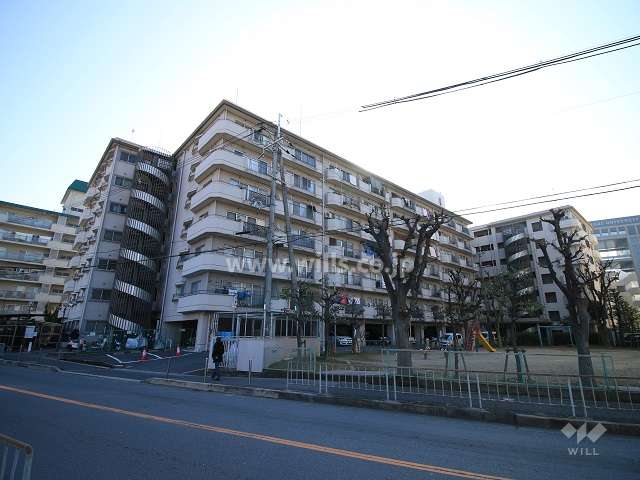 高槻グランドハイツの外観（北西側から）