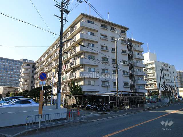 高槻グランドハイツの外観（北東側から）