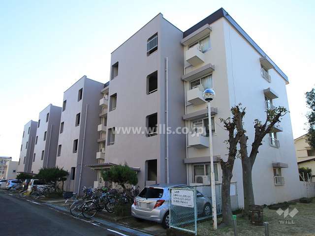 高槻ファミリーハイツ外観（北西側から）