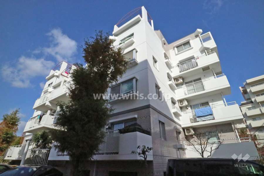 高槻阿武山一番街101号棟の外観(南側から)