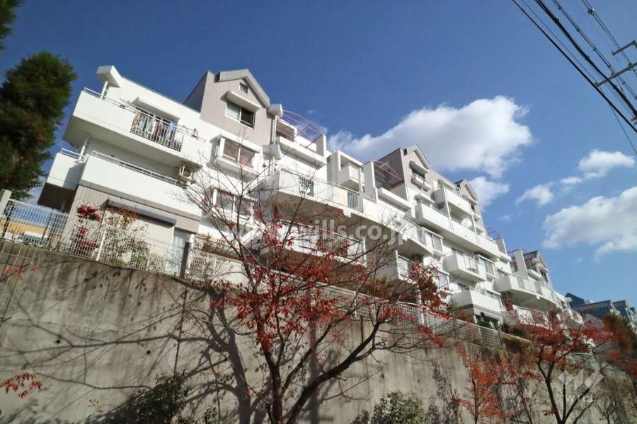 高槻阿武山一番街108号の外観(西側から)