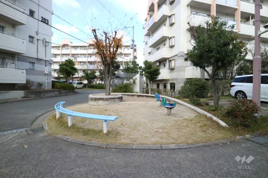 敷地内にある公園