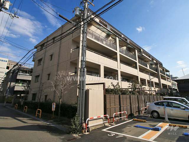 高槻北園町アーバンコンフォートの外観（南西側から）