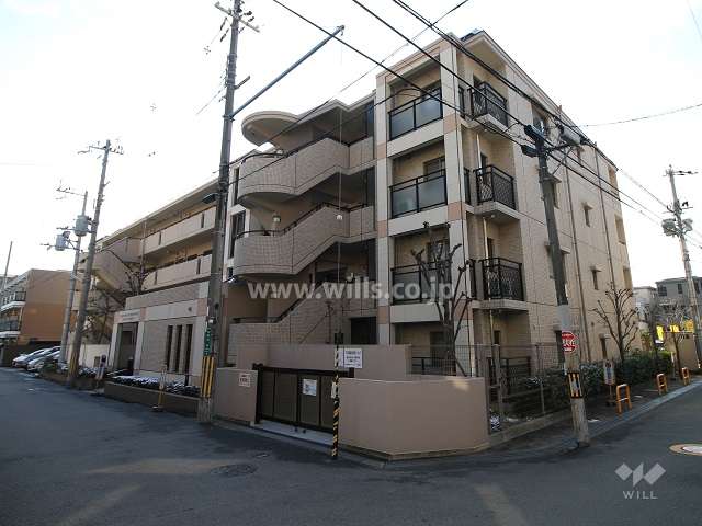 高槻北園町アーバンコンフォートの外観（北西側から）