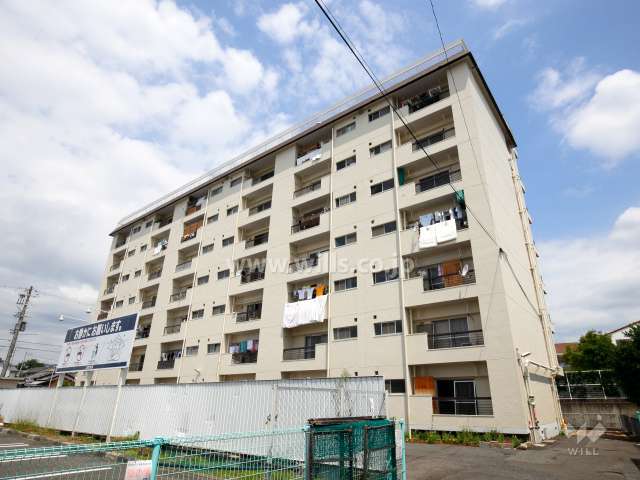 城第一マンションの外観（南東側から）