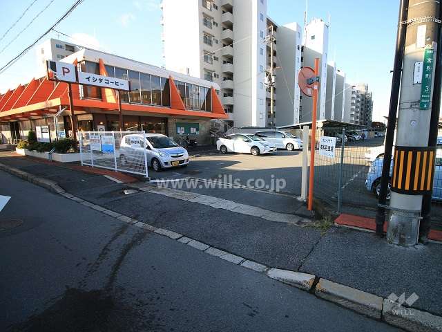 駐車場への出入り口