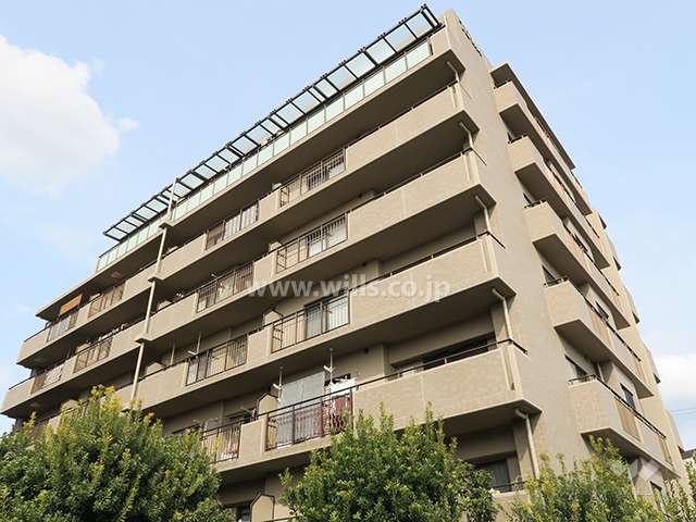 藤和ライブタウン高槻阿武山の外観（南西側から）