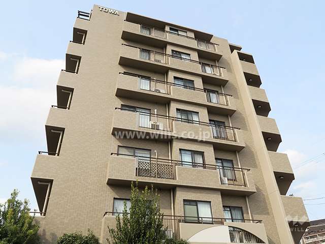 藤和ライブタウン高槻阿武山の外観（南側から）