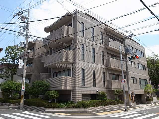 グランフォルム豊中桜塚の外観（北西側から）