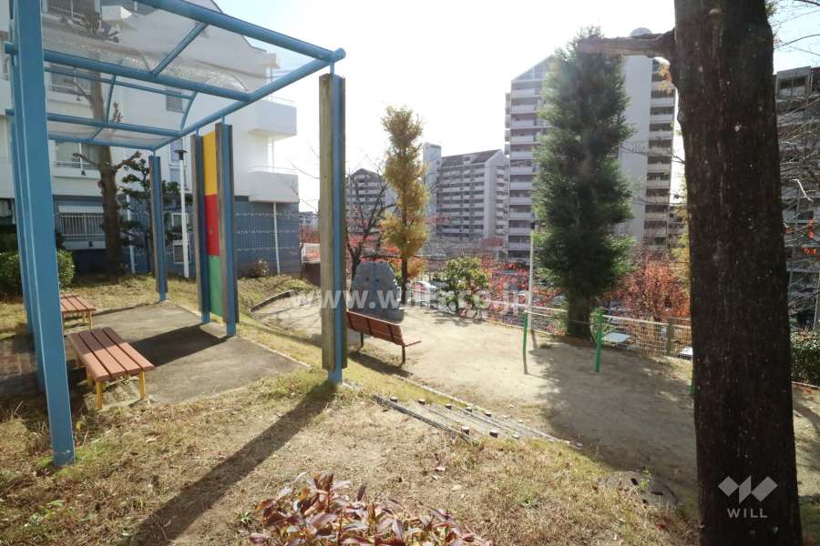敷地内にある公園