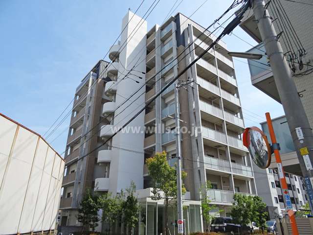 ドルチェヴィータ南茨木の外観（北西側から）
