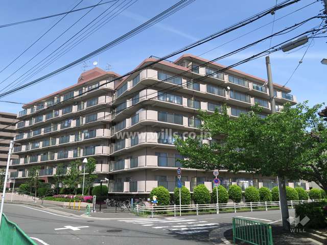 茨木ガーデンハウスの外観（南西側から）