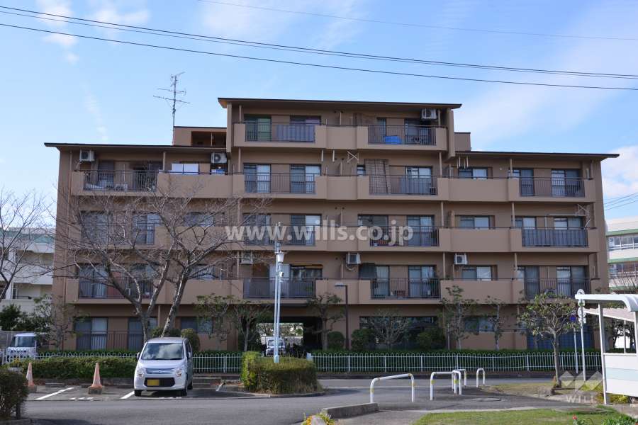 茨木安威B住宅の外観(東側から)