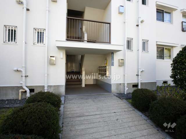 A20棟の住戸出入り口