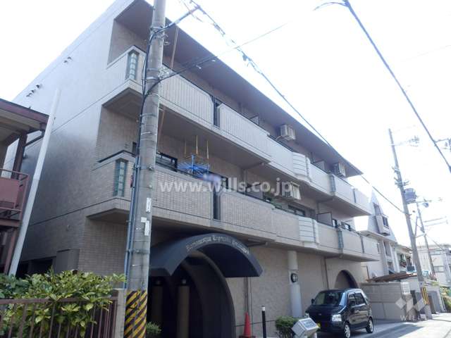 ロマネスク豊中蛍池の外観（北東側から）