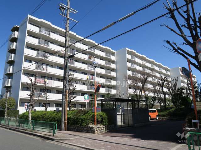 阪急東奈良高層住宅A棟（南西側から）