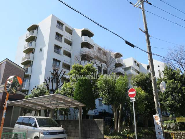 阪急東奈良高層住宅A棟（北東側から）