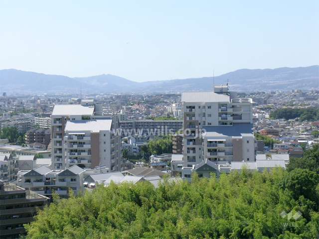 マンションの遠景