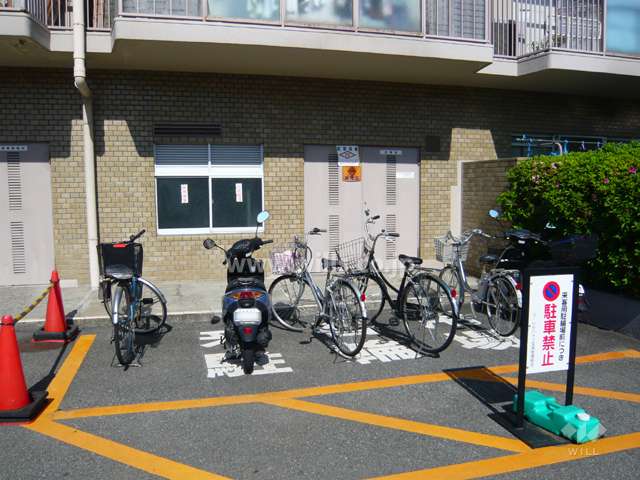 来客用駐輪場