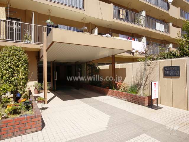 Ｂ棟のエントランス