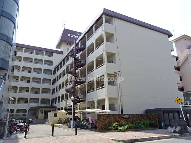 第2マンション南茨木の外観（北東側から）