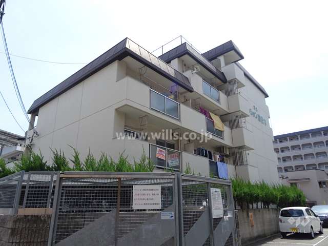 第3マンション南茨木の外観（北西側から）