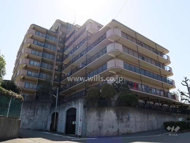 穂積台グランドコーポの外観(北東側から)