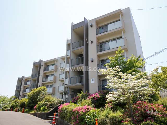 陽和台第3住宅10号棟の外観（北西側から）