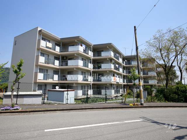 陽和台第3住宅6号棟の外観（南西側から）
