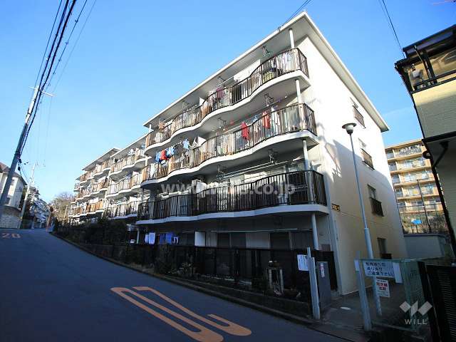 浪速コーポの外観（南東側から）