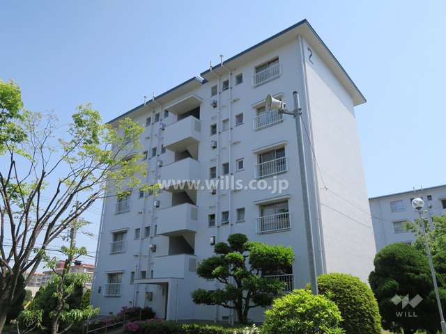 平田住宅2号棟の外観(北西側から）