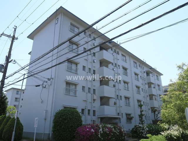 平田住宅3号棟の外観（北東側から）