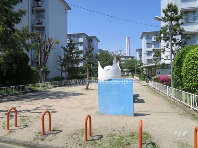敷地内の公園