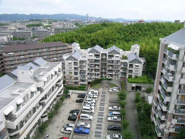 敷地内の駐車場