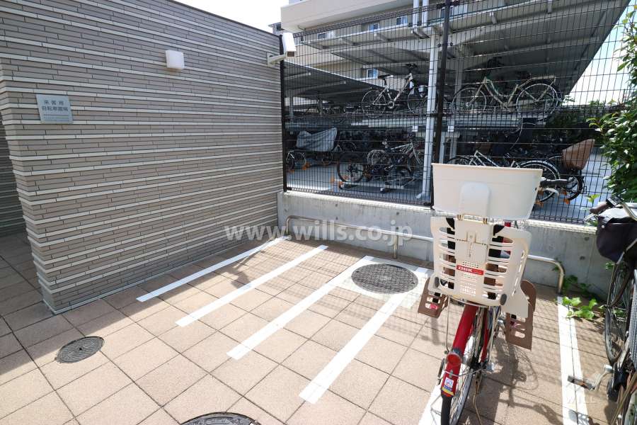 来客用駐輪場