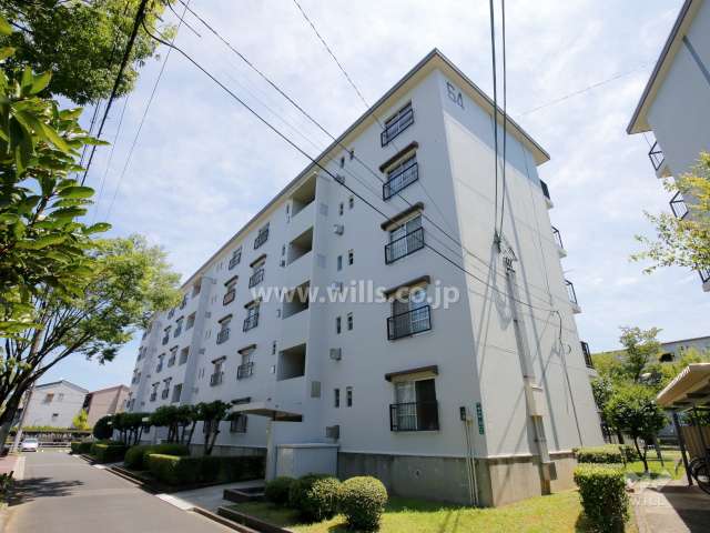 富田第二住宅64棟の外観（北西側から）