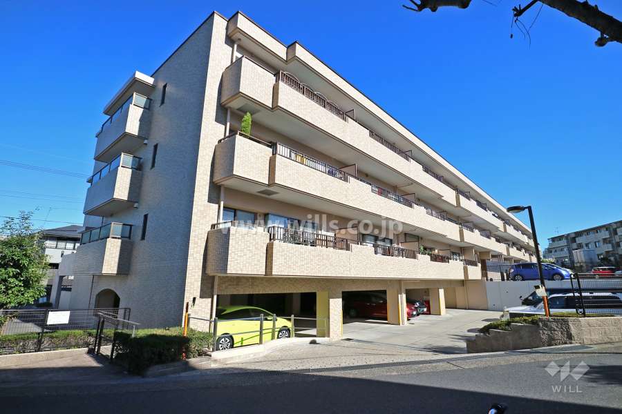 光ヶ丘パークハイツ2番館の外観（南西側から）