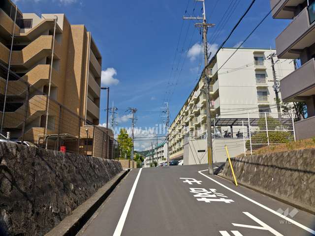 イトーピア高槻松が丘の外観遠景　（東側から）