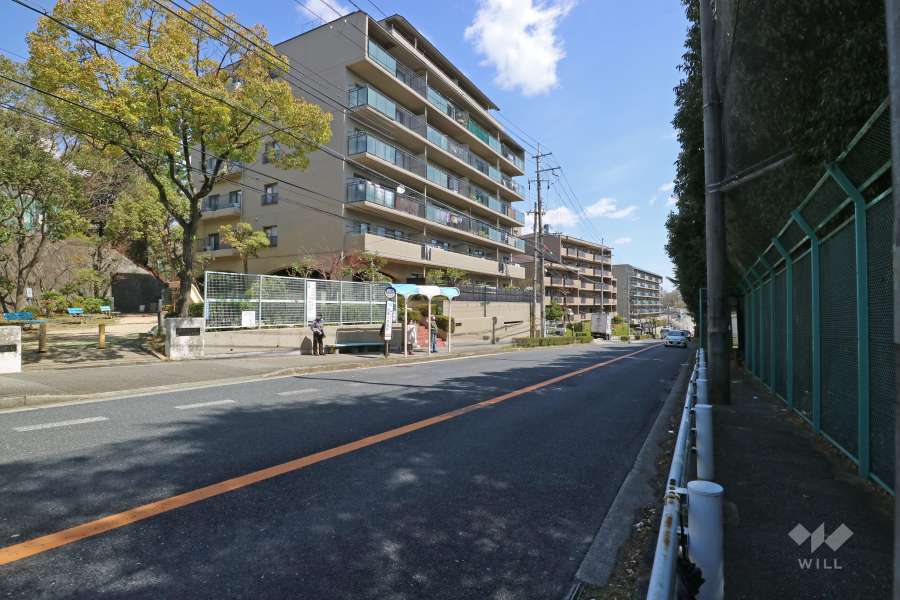 サンリーノ逆瀬川野上サウスコートの遠景