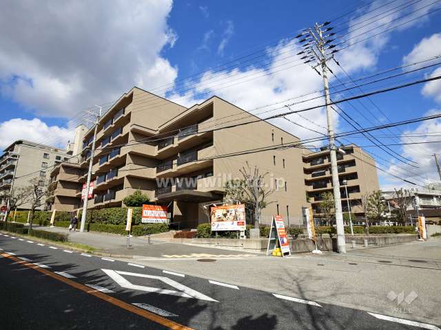 サンリーノ逆瀬川野上サウスコートの全景