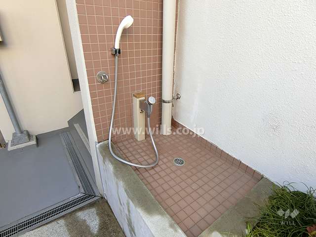 ペット足洗い場