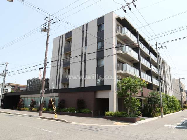 パークホームズ夙川松下町の外観（北西側から）