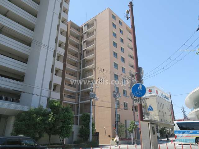 ファインフラッツ茨木西中条（北東側から）
