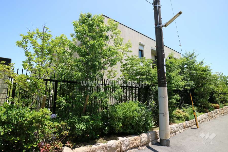 グランドメゾン山芦屋の外観（北西側から）