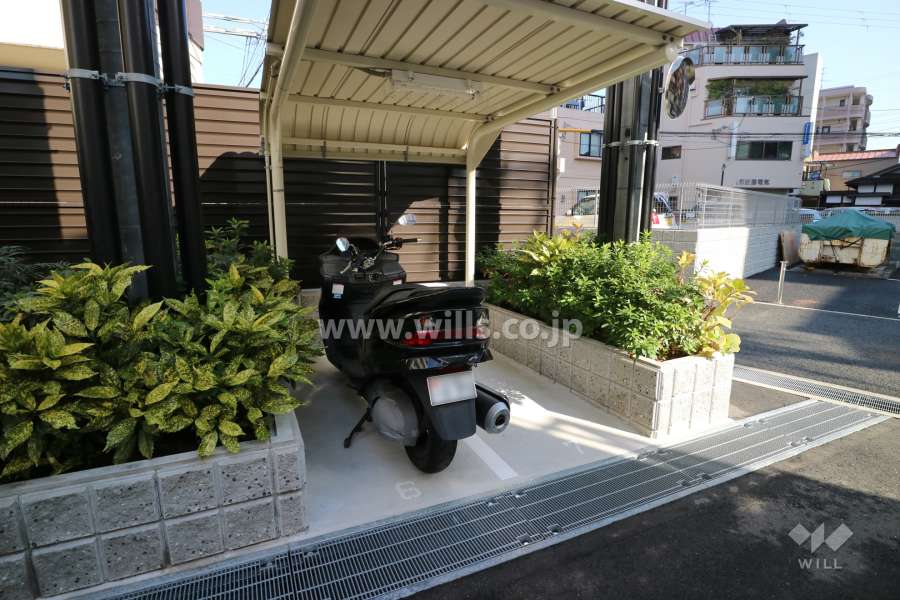 バイク置場