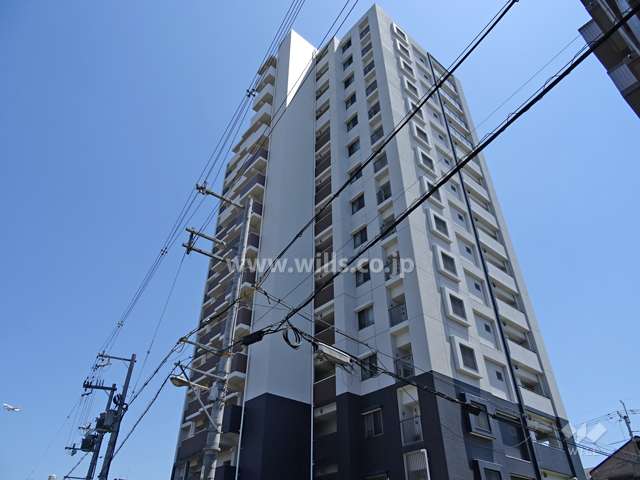 ネバーランド西中島南方の外観（北西側から）